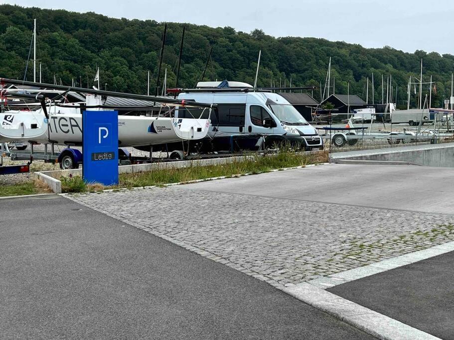 Bo Med Stil Og Udsigt Til Aarhus Lystbadehavn Διαμέρισμα Εξωτερικό φωτογραφία