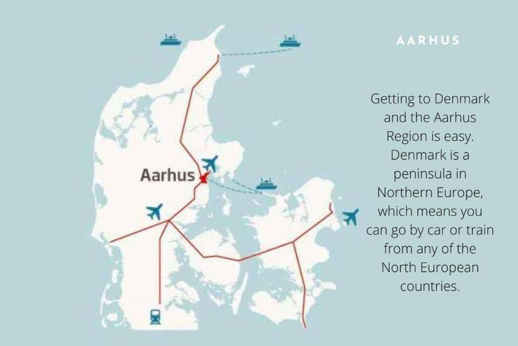Bo Med Stil Og Udsigt Til Aarhus Lystbadehavn Διαμέρισμα Εξωτερικό φωτογραφία